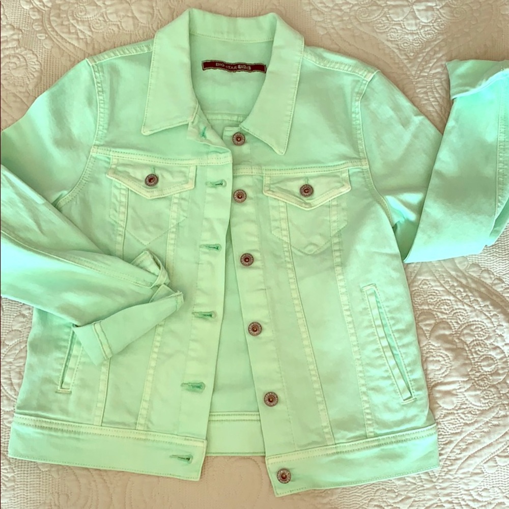 Big Star Mint Denim Jacket